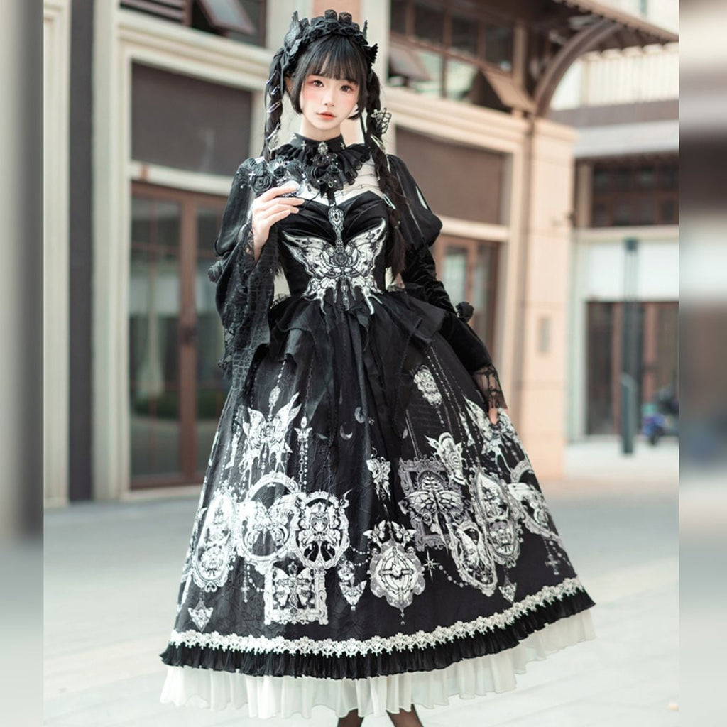 Mystical Butterfly Gothic Dress