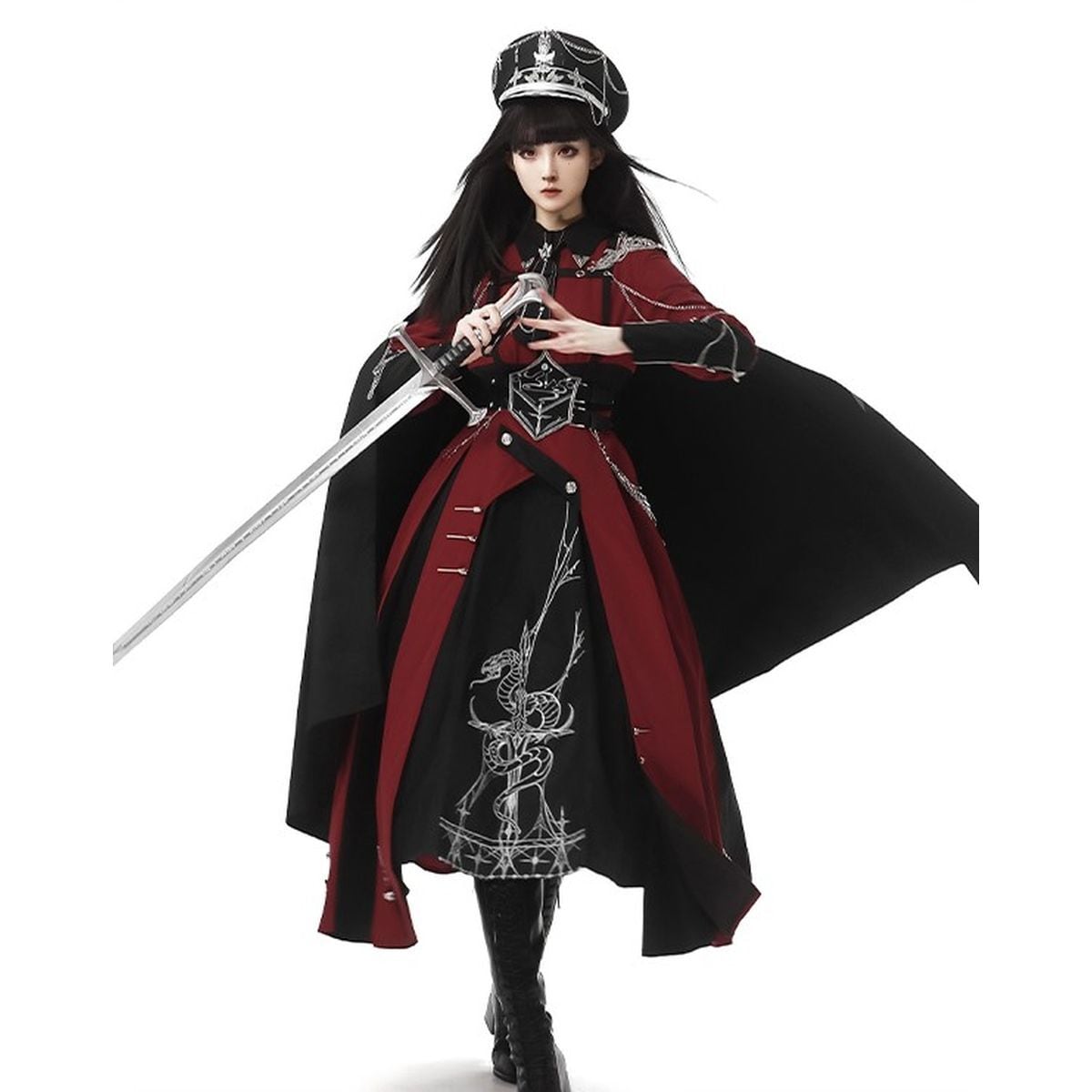 Regal Military Lolita Costume