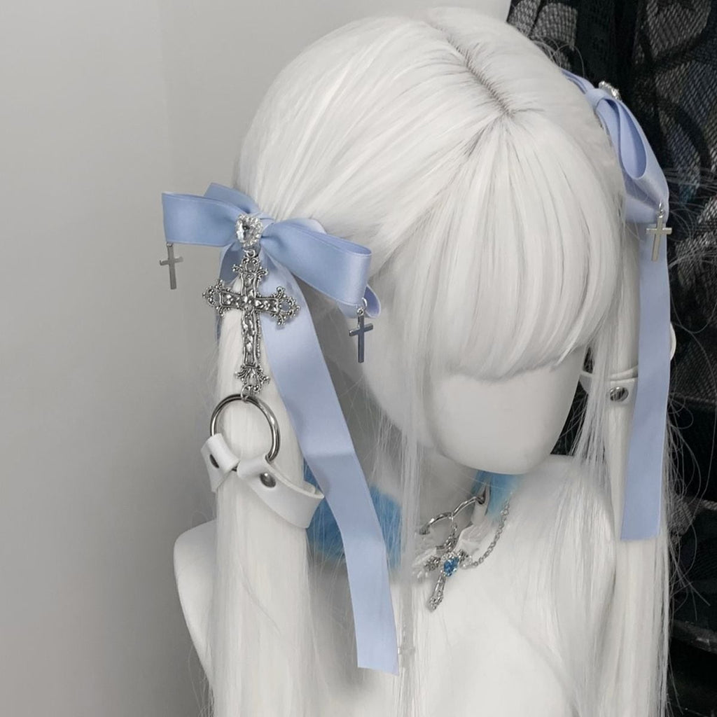 Cross Belt Twin-Tail Ribbon