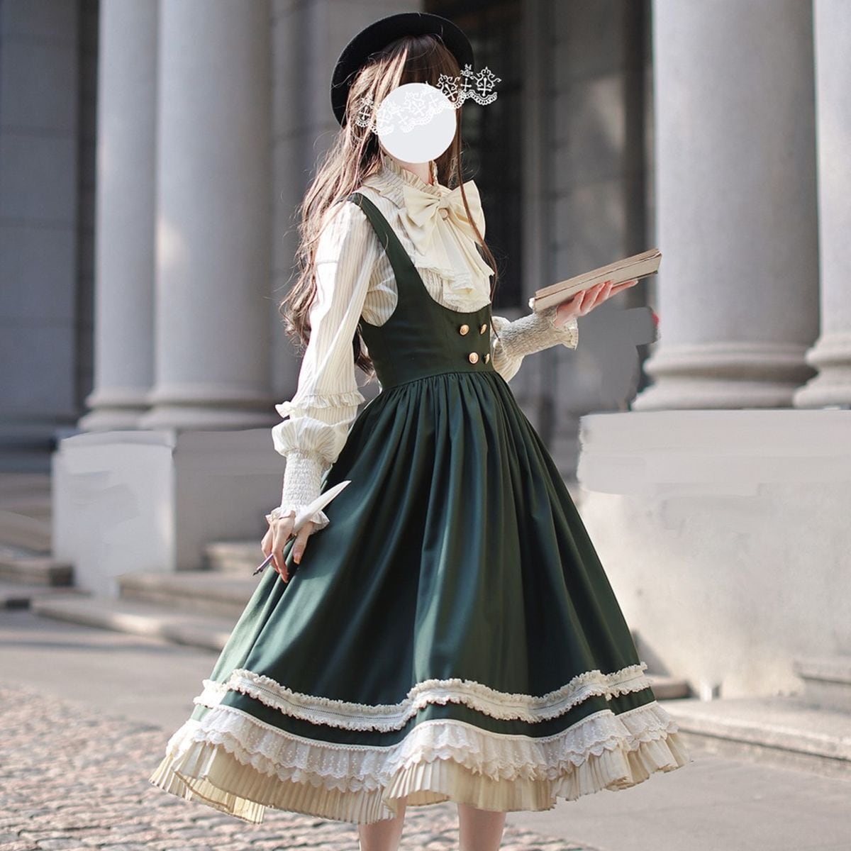 Elegant Magical Academy Cape Set