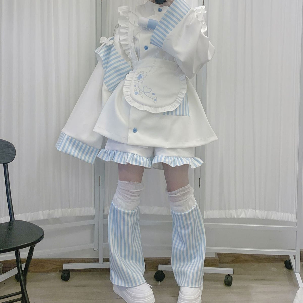 Aqua Angel Nurse Maid Outfit