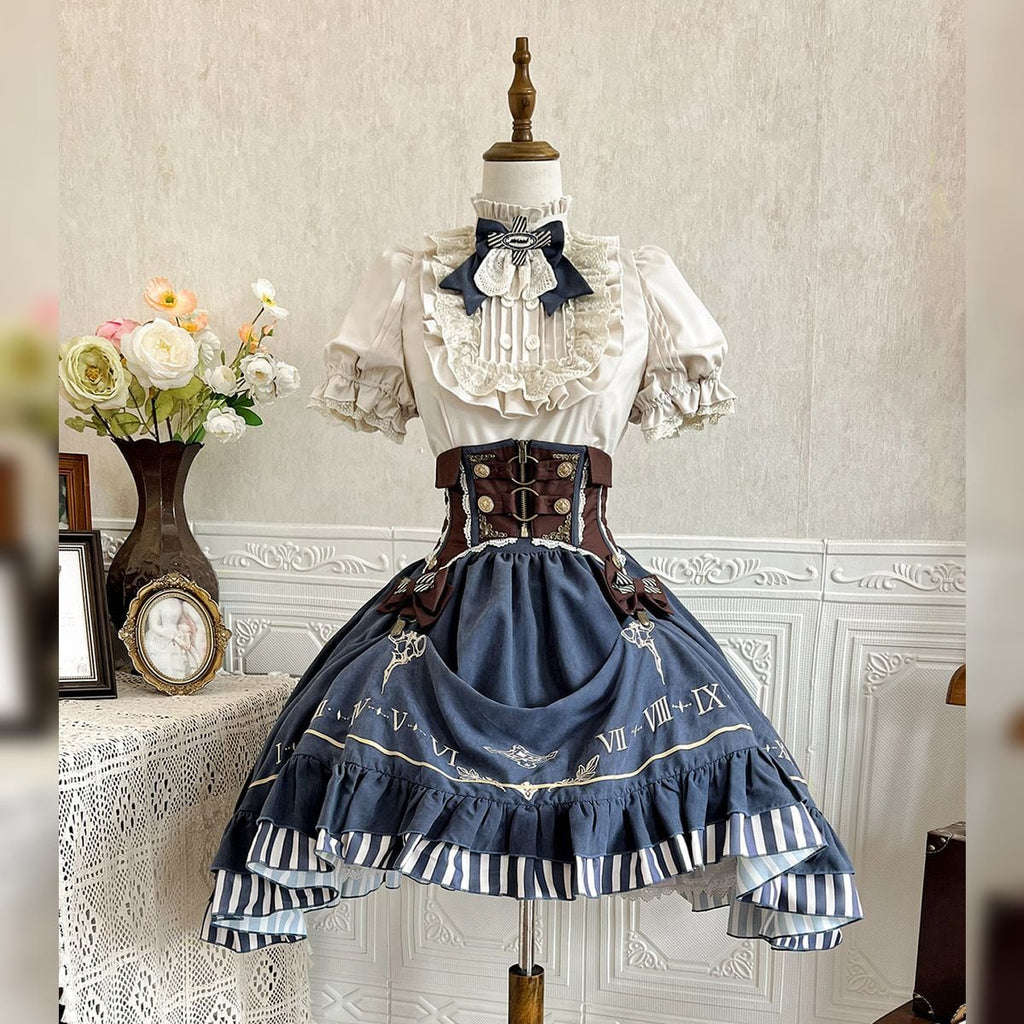 Victorian-Inspired Corset Ensemble
