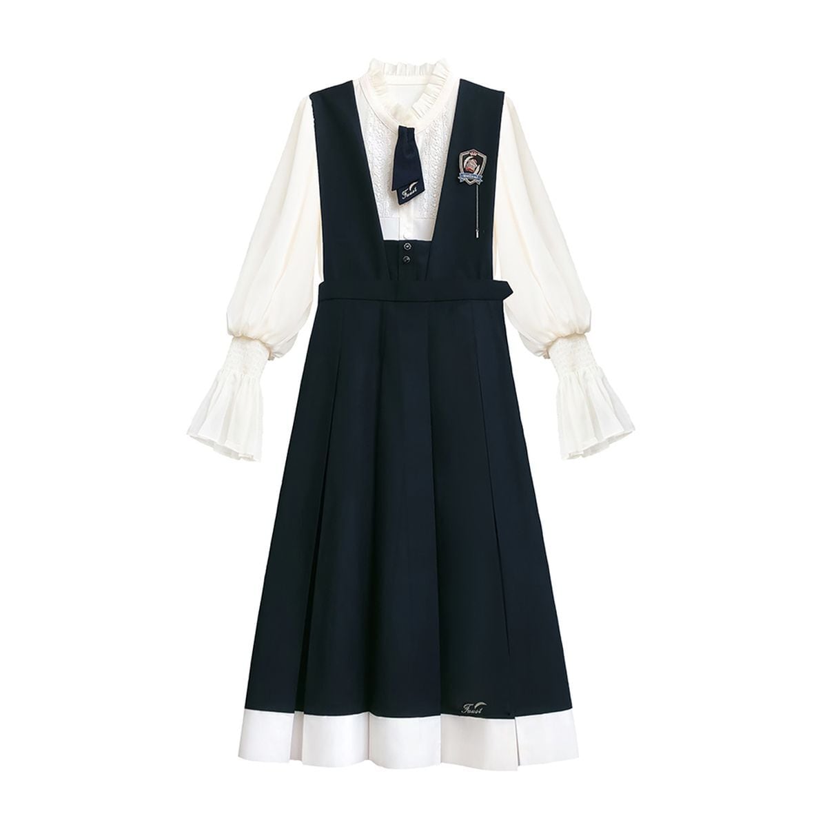 Chic Elegant Jumper Dress for School