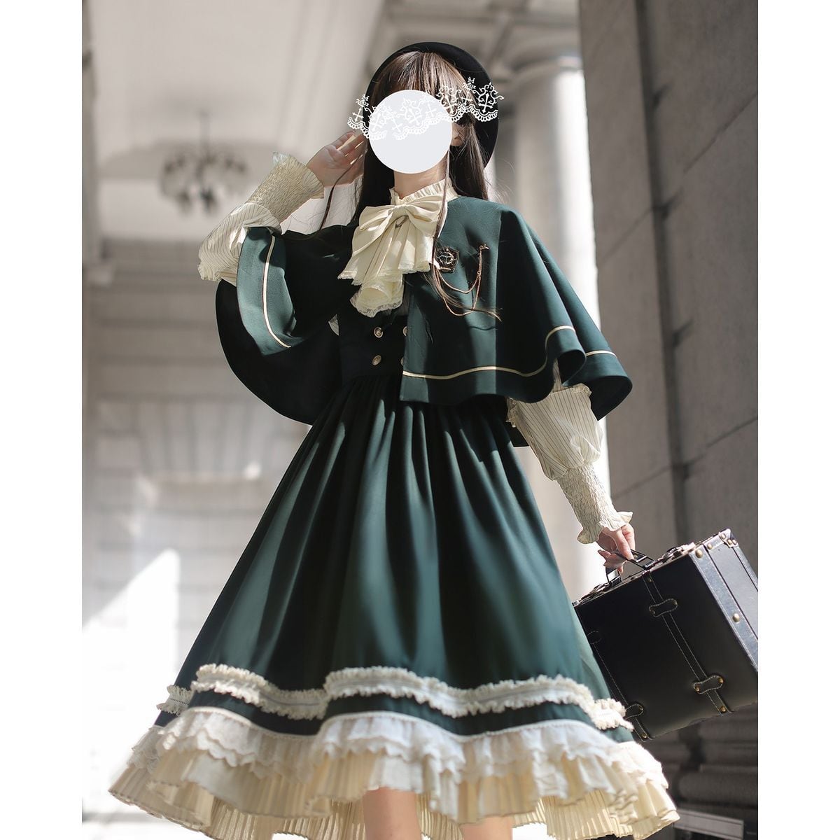 Elegant Magical Academy Cape Set