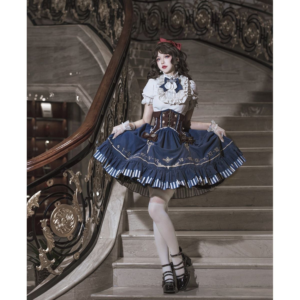 Victorian-Inspired Corset Ensemble