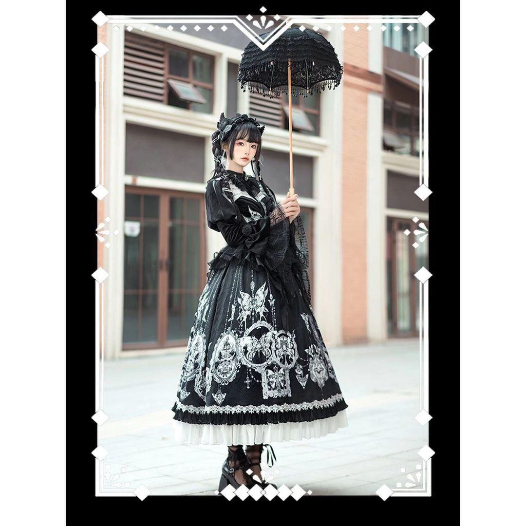 Mystical Butterfly Gothic Dress