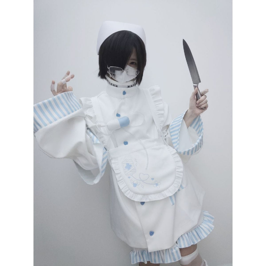 Aqua Angel Nurse Maid Outfit