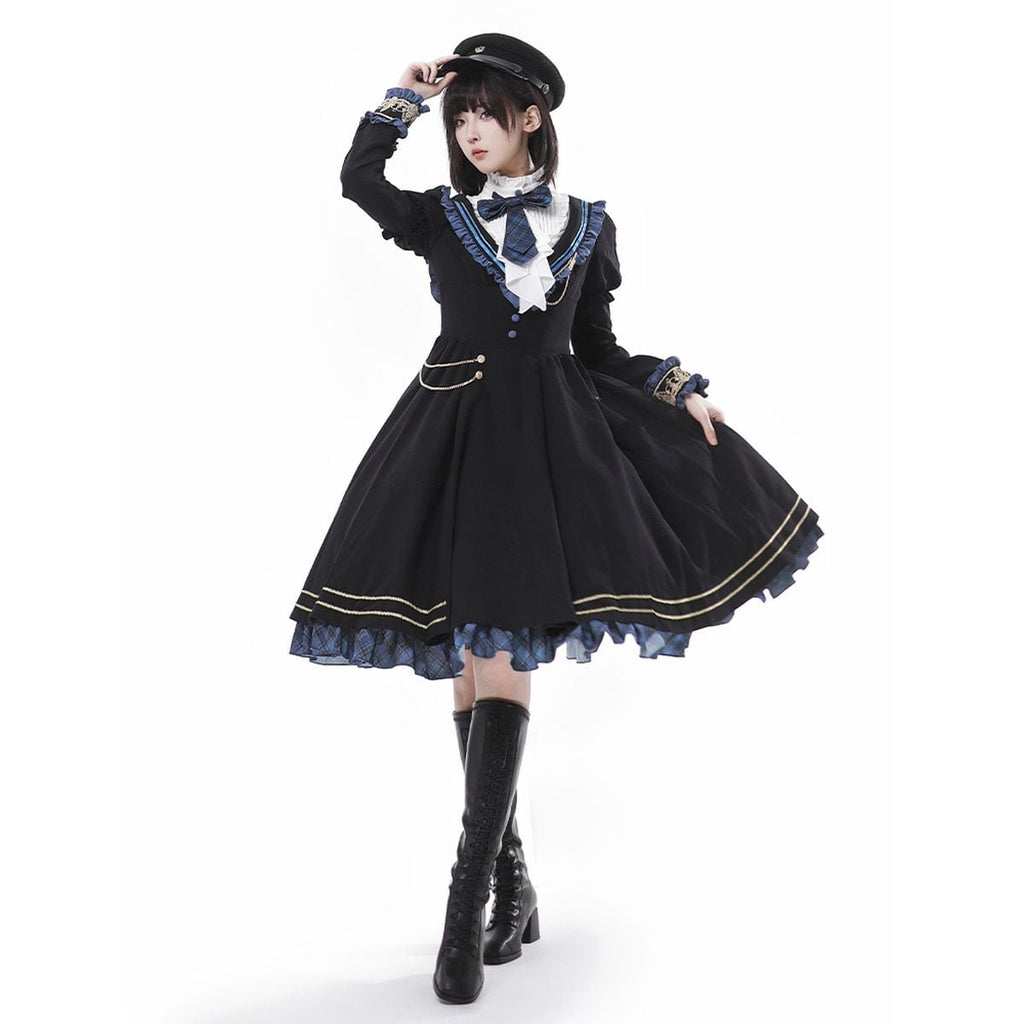 Classical Academy Cape Dress Set