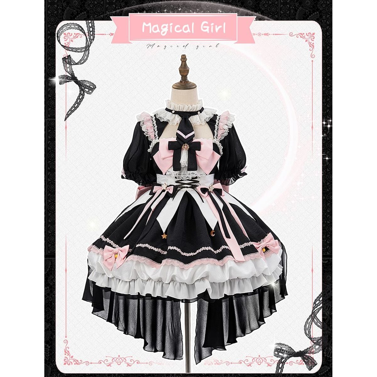 Frilly Magical Girl Dress Ensemble
