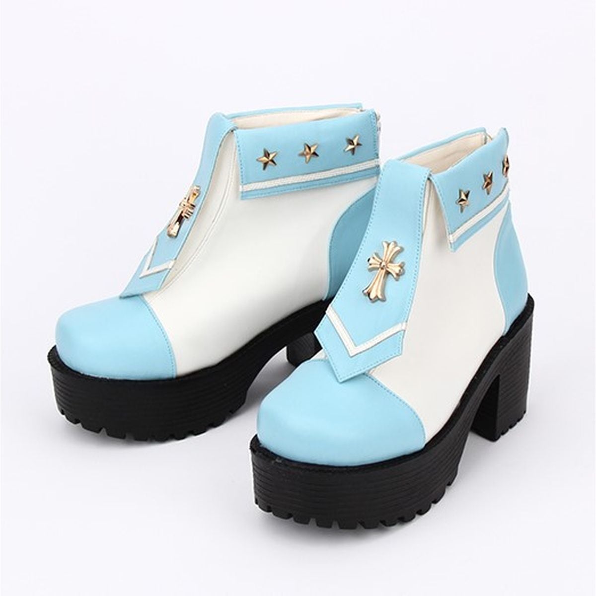 Military Style Lolita Ankle Boots