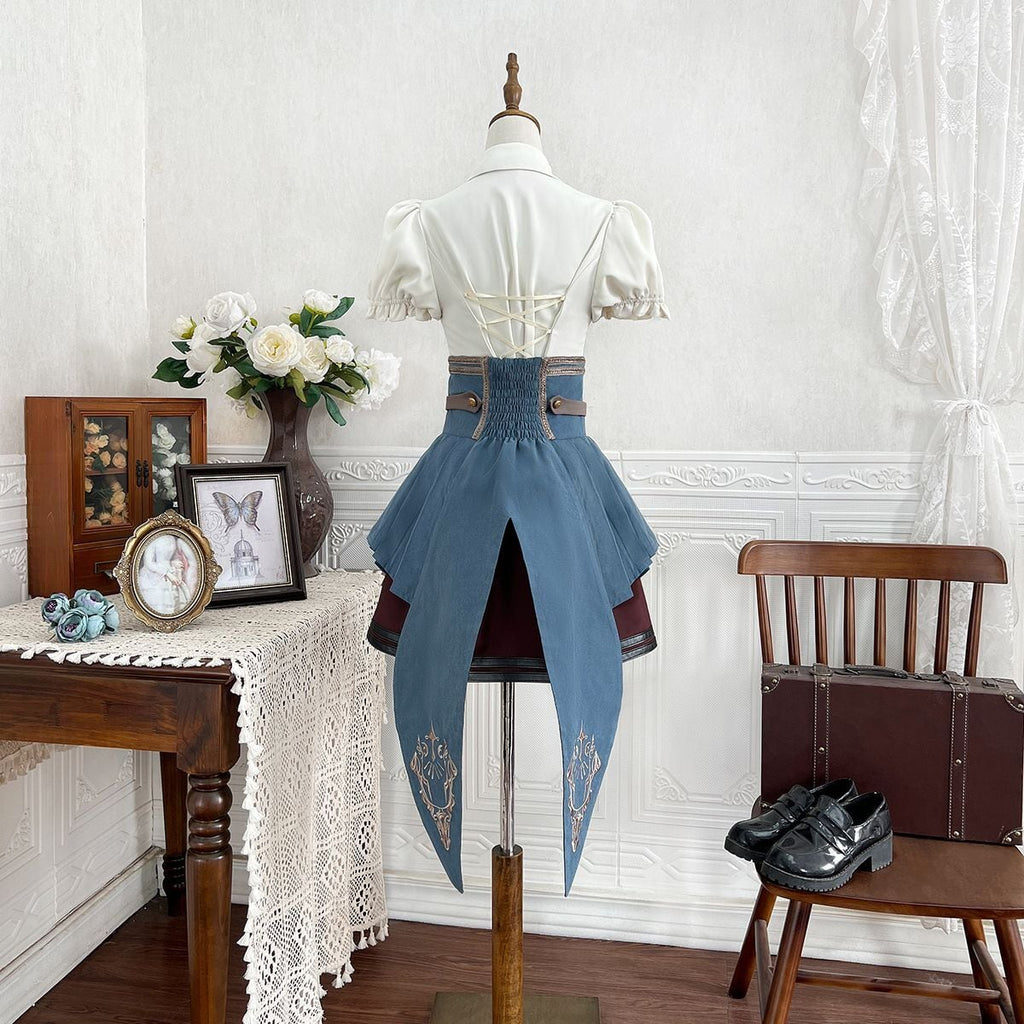 Steampunk Short Sleeve Ensemble