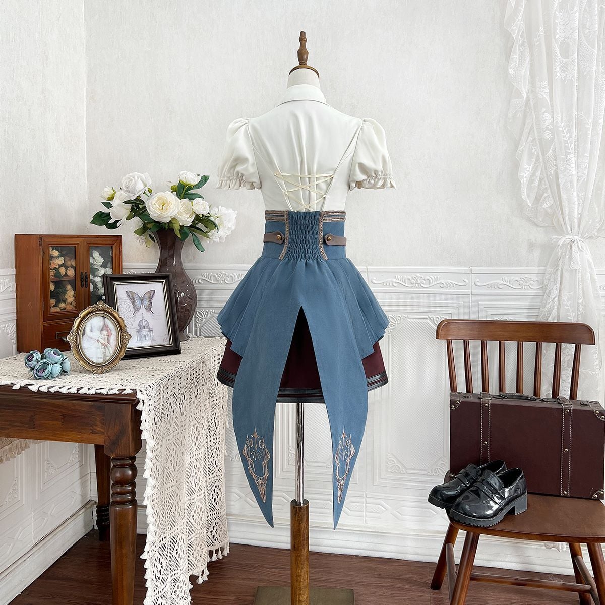 Steampunk Short Sleeve Ensemble