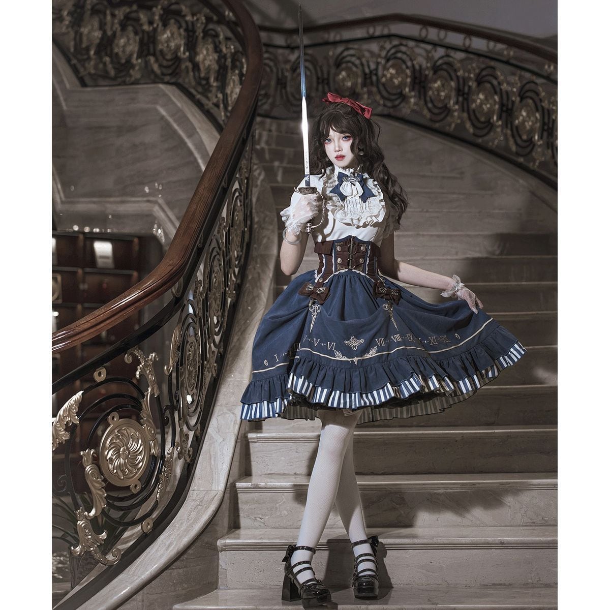 Victorian-Inspired Corset Ensemble