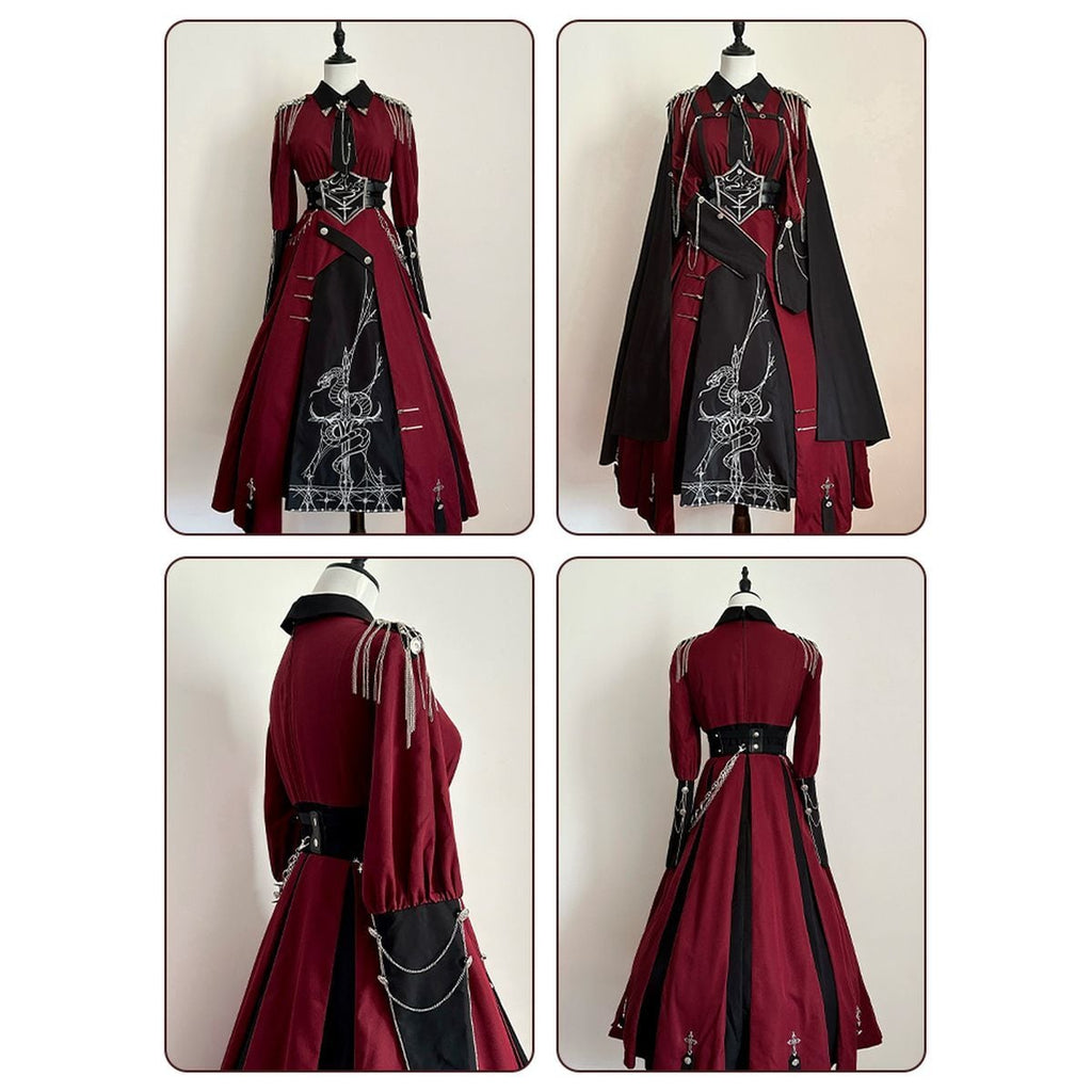 Regal Military Lolita Costume