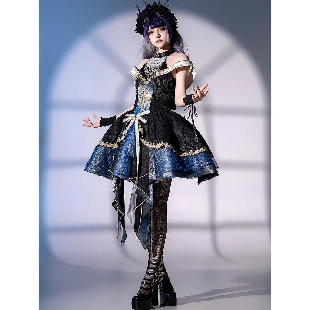 Charming Classical Shoulder-Baring Dress