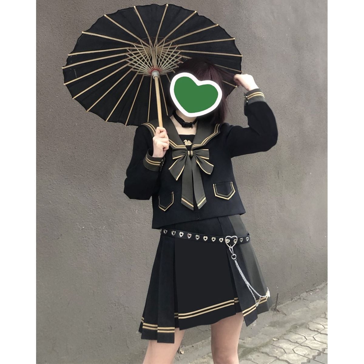 Double-Layered Sailor School Outfit