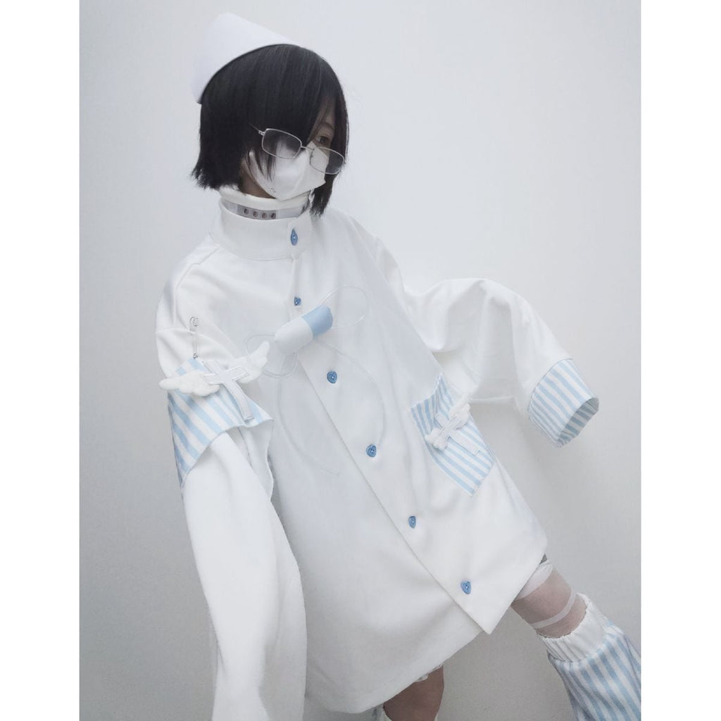 Aqua Angel Nurse Maid Outfit