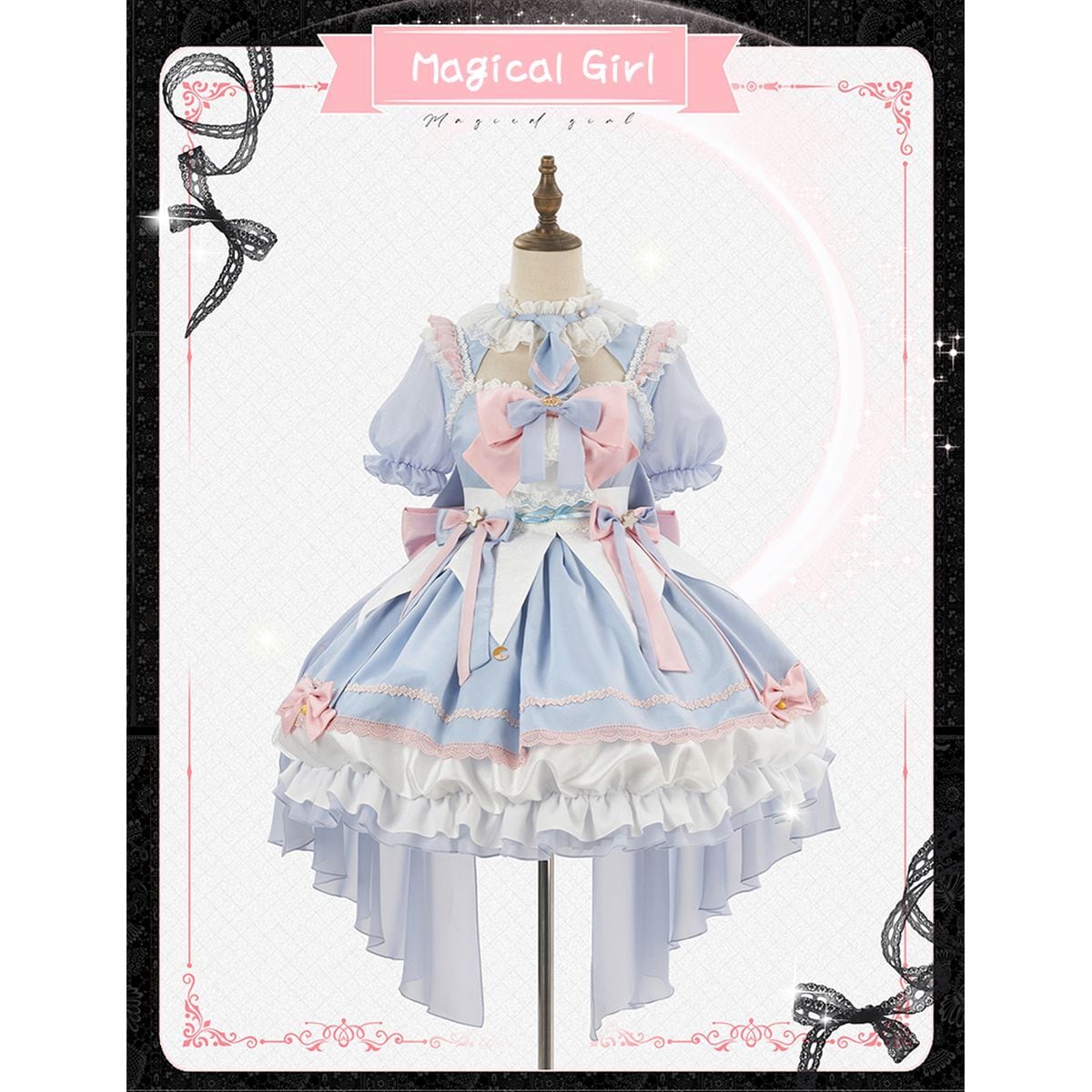 Frilly Magical Girl Dress Ensemble