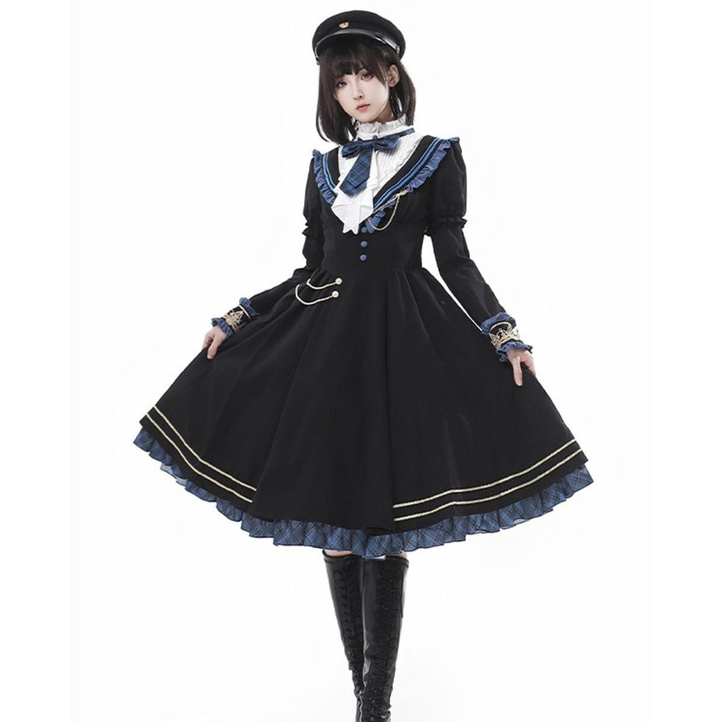 Classical Academy Cape Dress Set