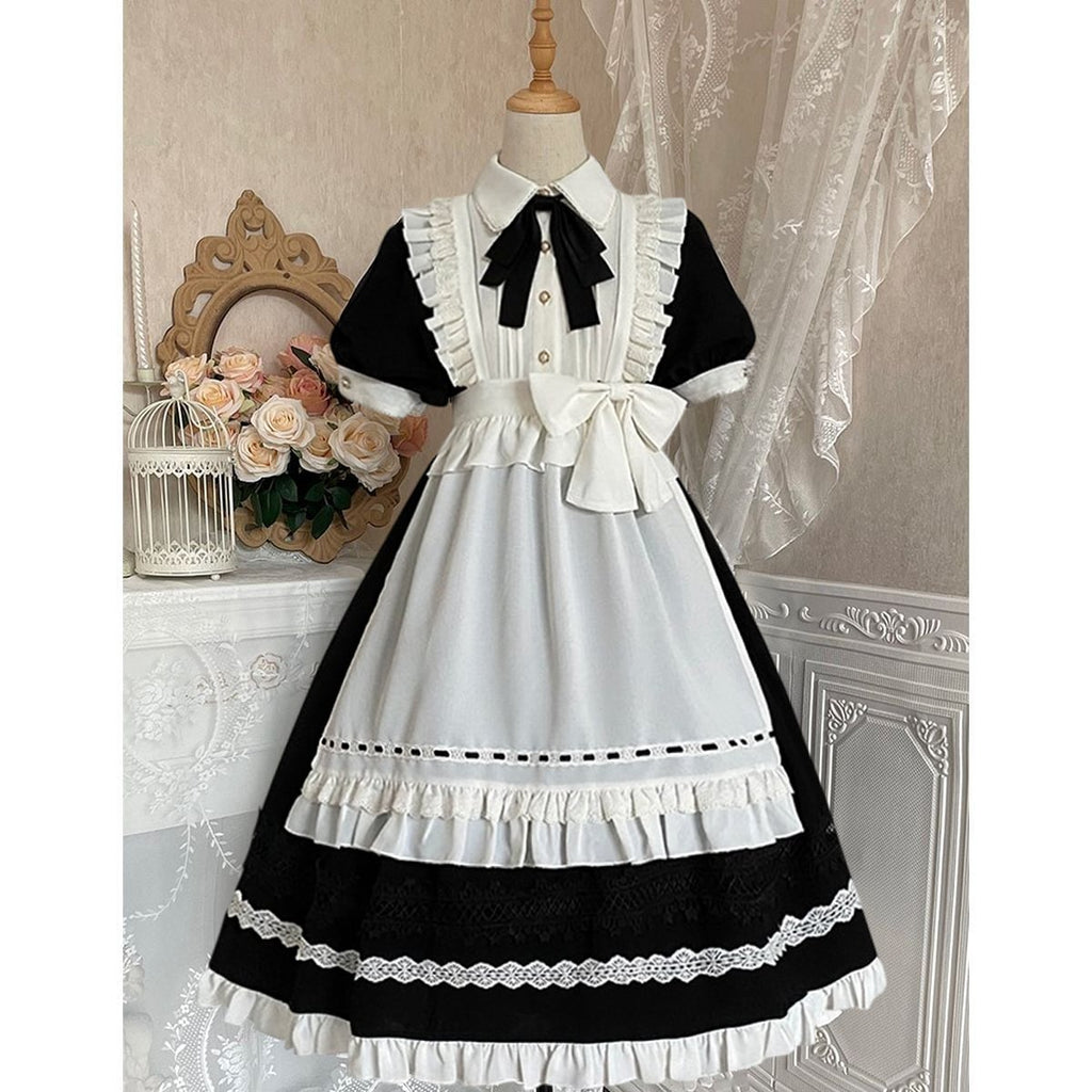 Victorian-Style Long Maid Outfit