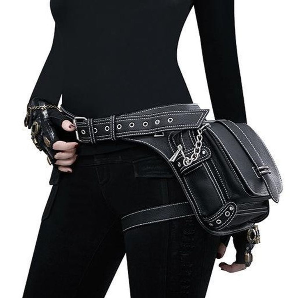 Gothic Black Side Bag