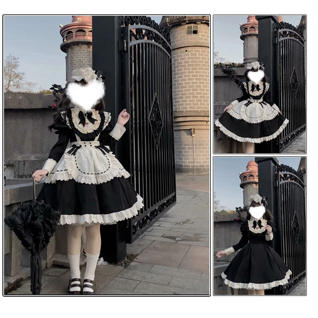 Frilled Victorian Cloud Maid Dress
