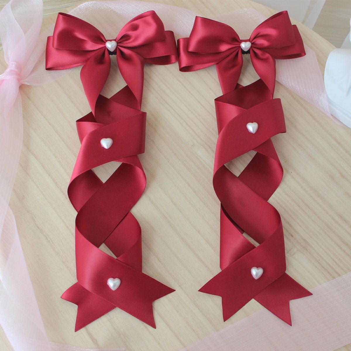 Kawaii Twin Tail Bow Hair Accessory