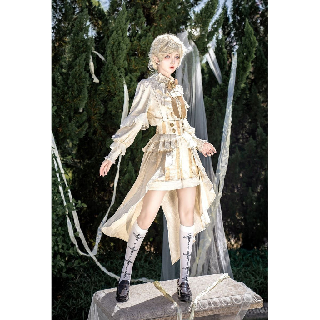 Prince Overalls Shorts Set