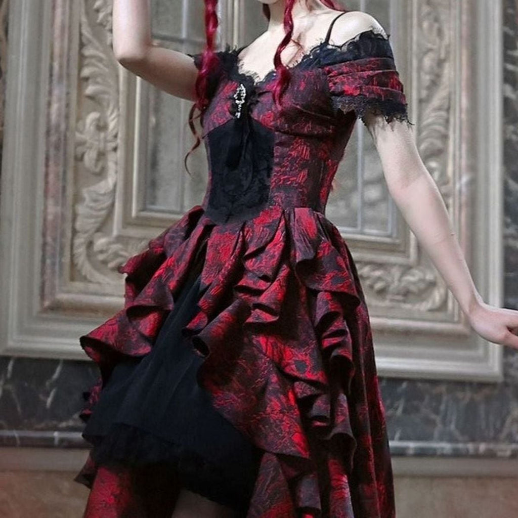 Vampire Goth Midnight Vampire Gothic Dress โ maidensreve.en