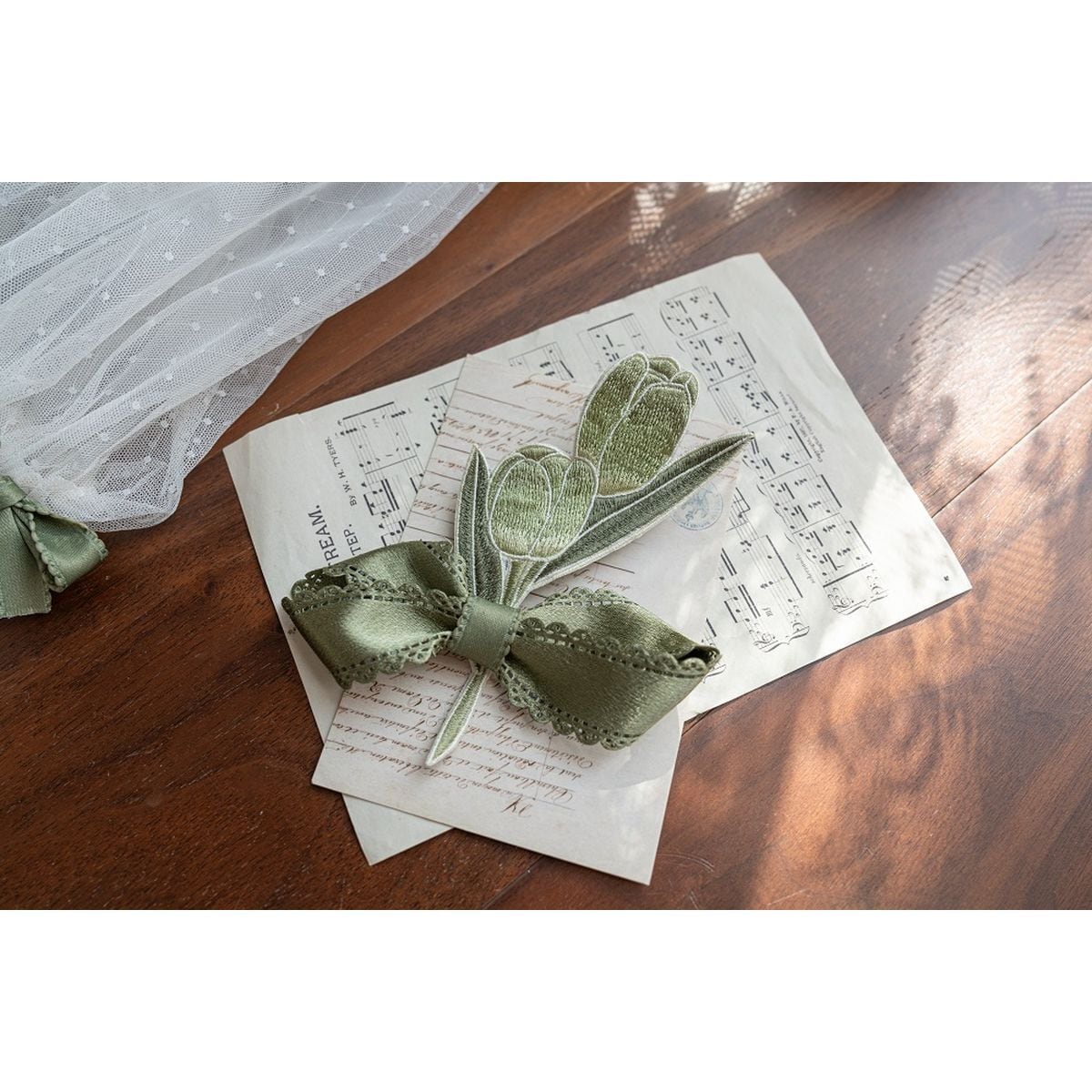 Elegant Green Frill Lolita Dress