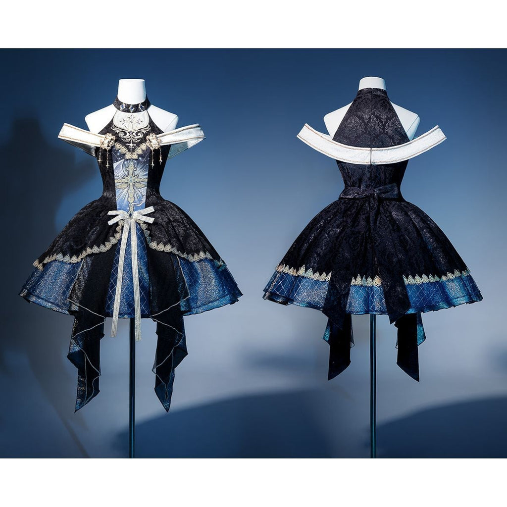 Charming Classical Shoulder-Baring Dress