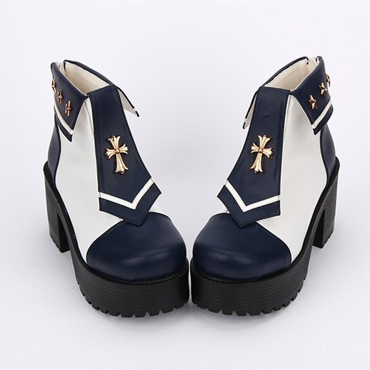 Military Style Lolita Ankle Boots