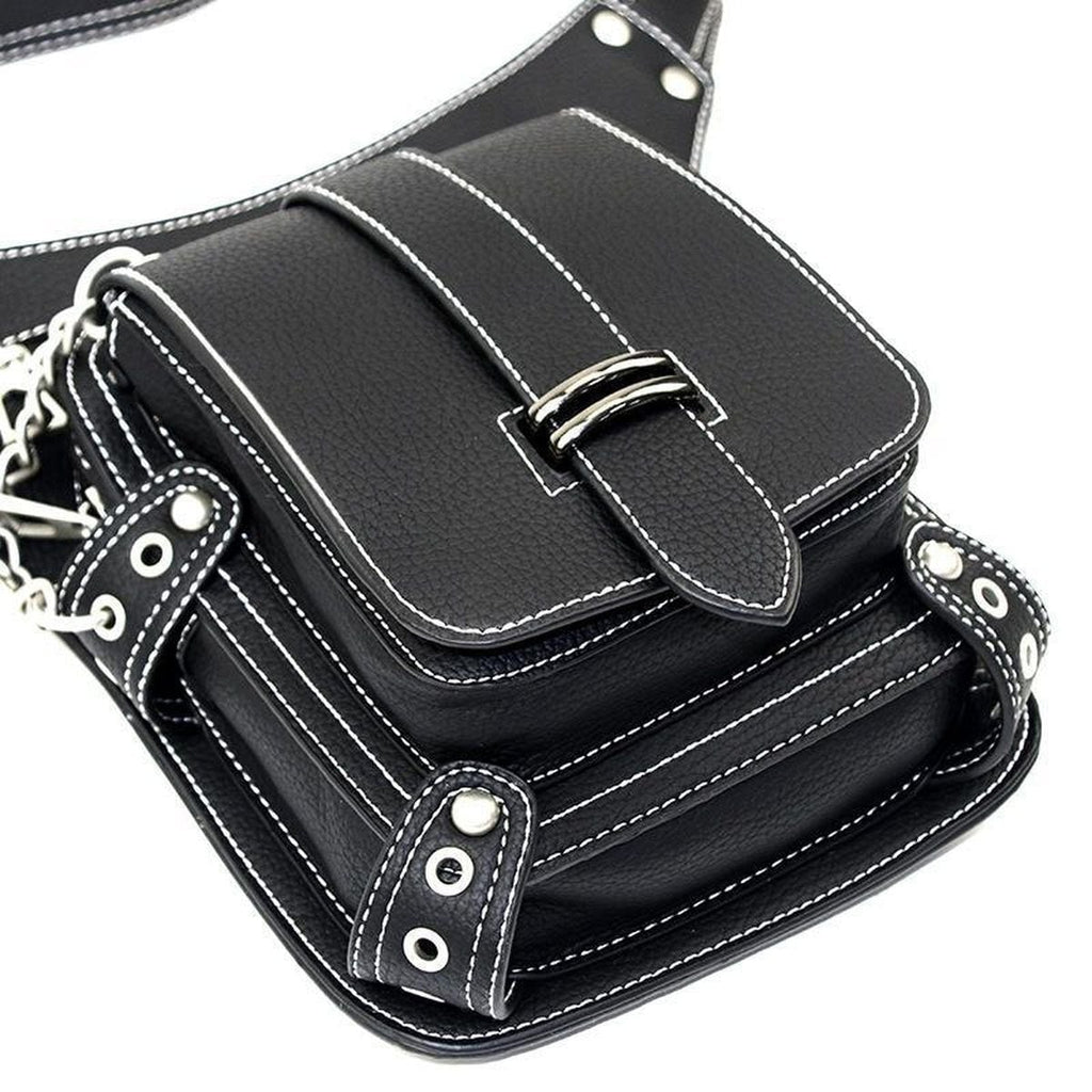 Gothic Black Side Bag