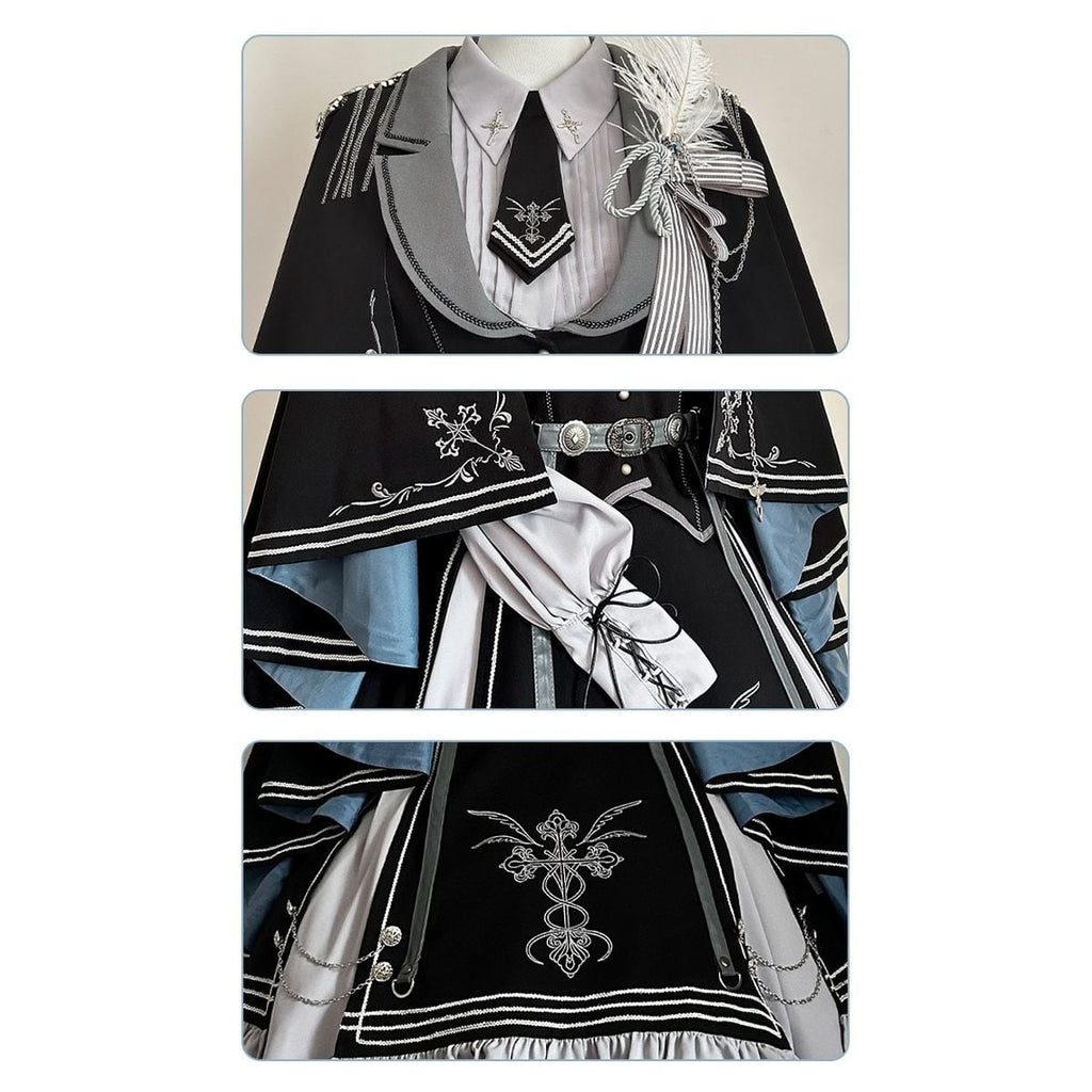Elegant Military Lolita Ensemble