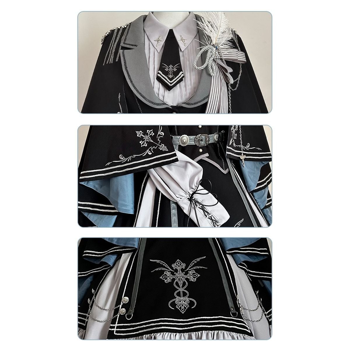 Elegant Military Lolita Ensemble