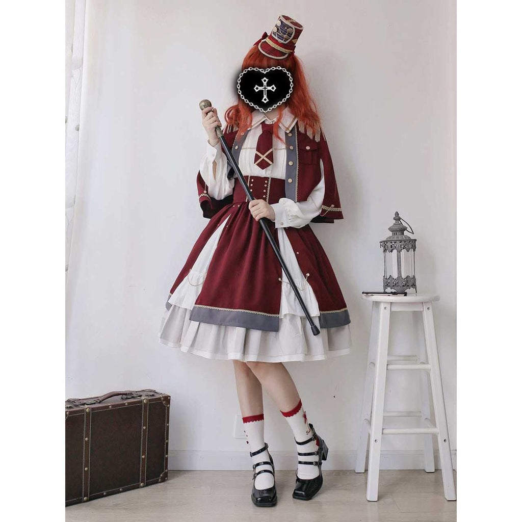 Girl Commander Military Lolita Set