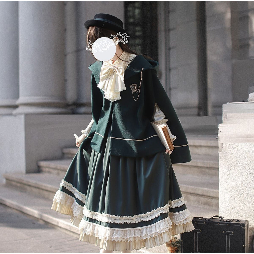 Elegant Magical Academy Cape Set