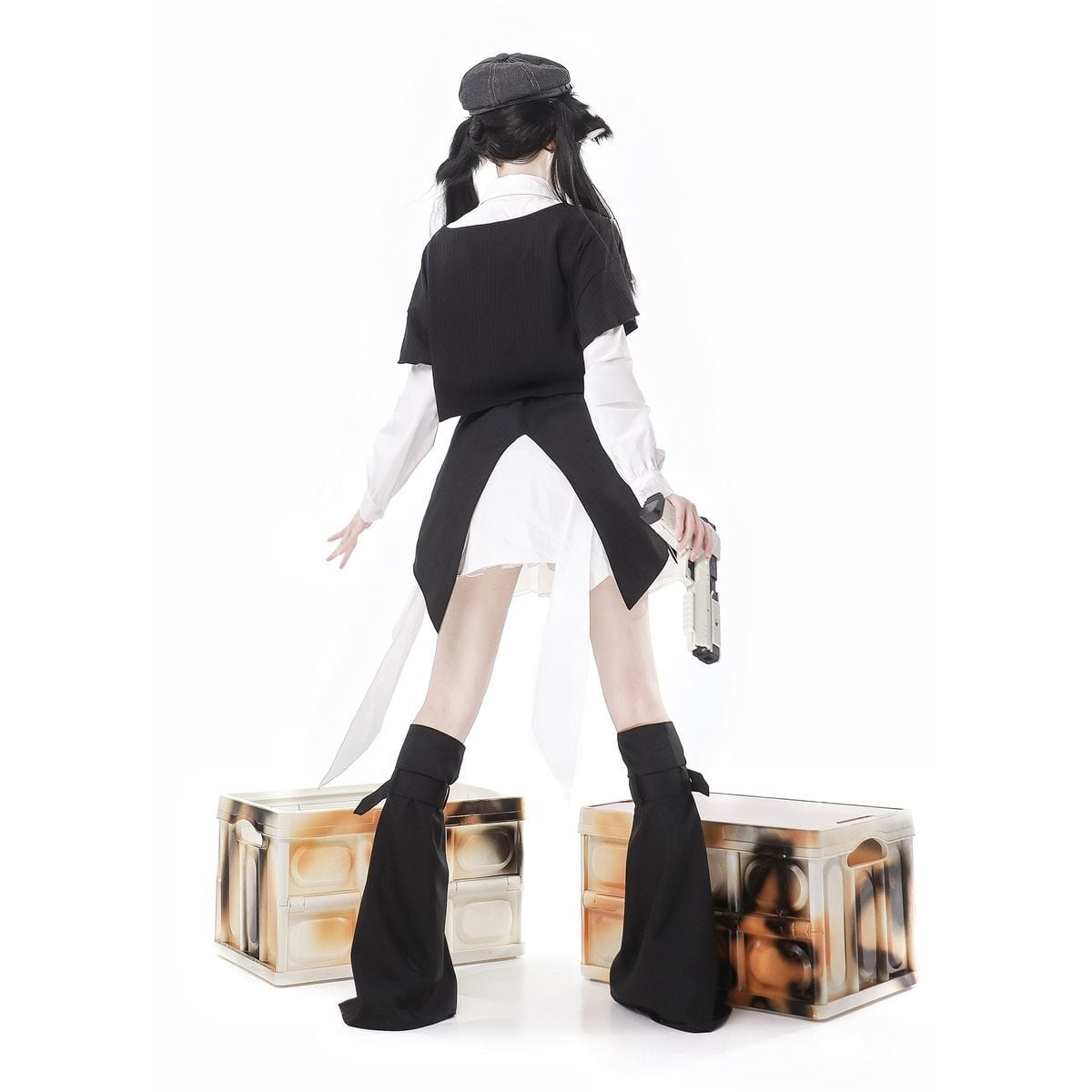 Rabbit Themed Layered Outfit