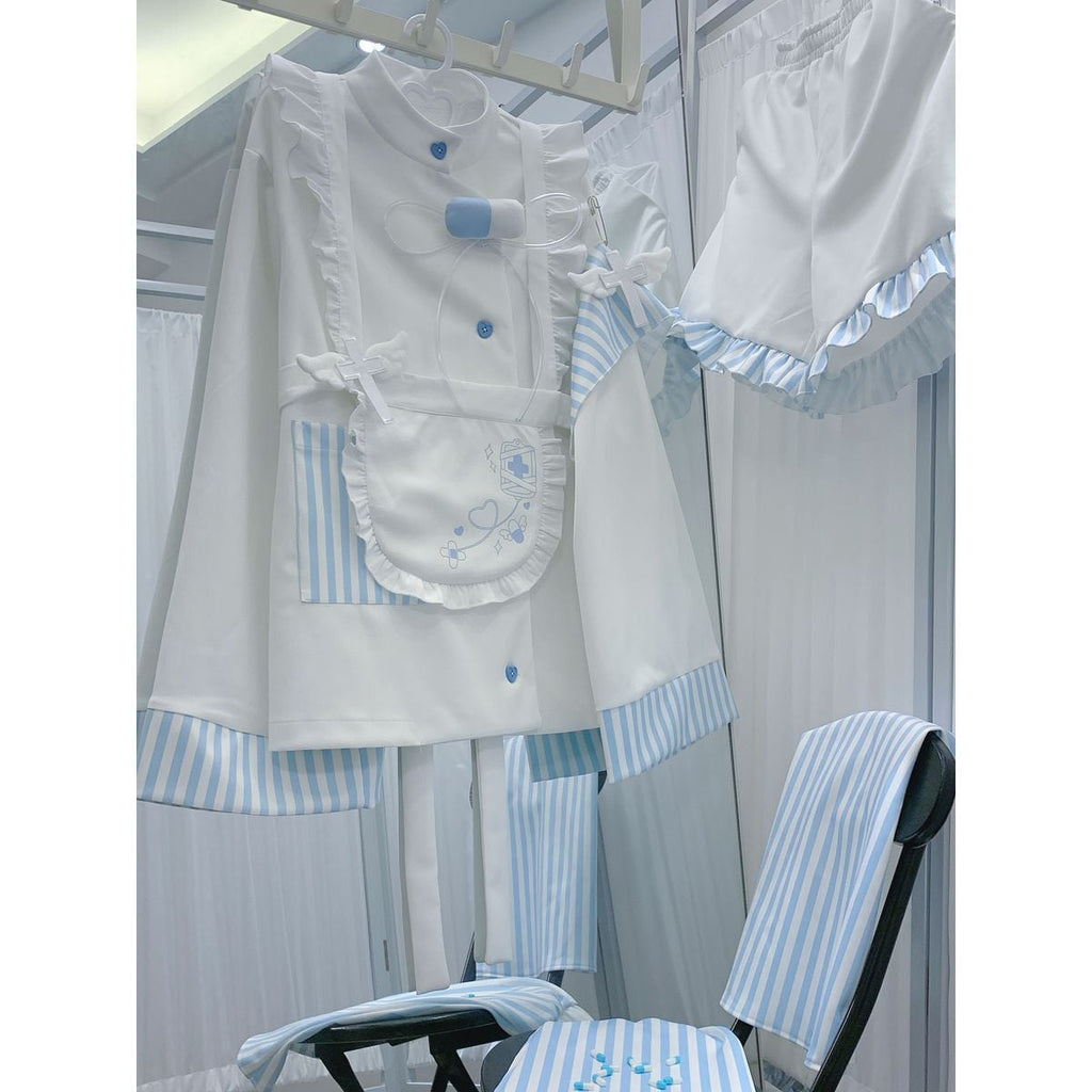 Aqua Angel Nurse Maid Outfit