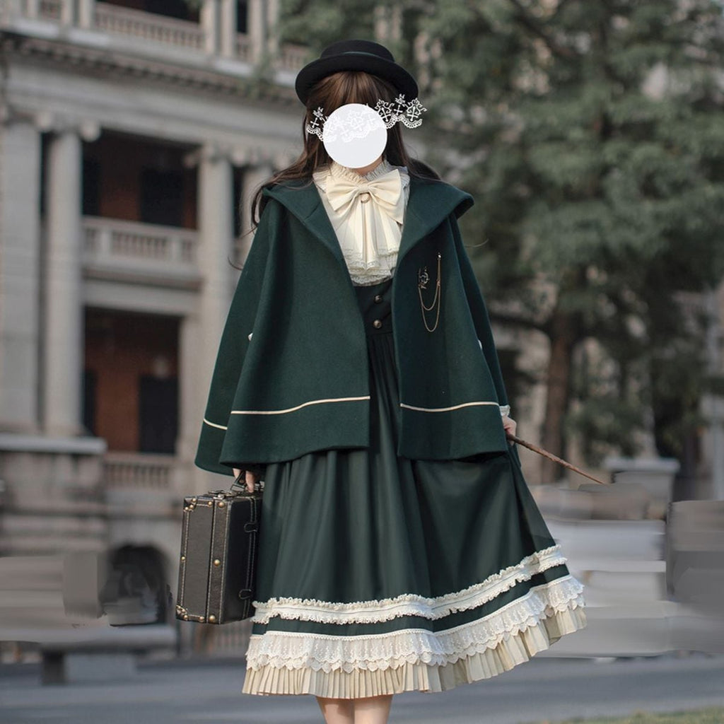 Elegant Magical Academy Cape Set