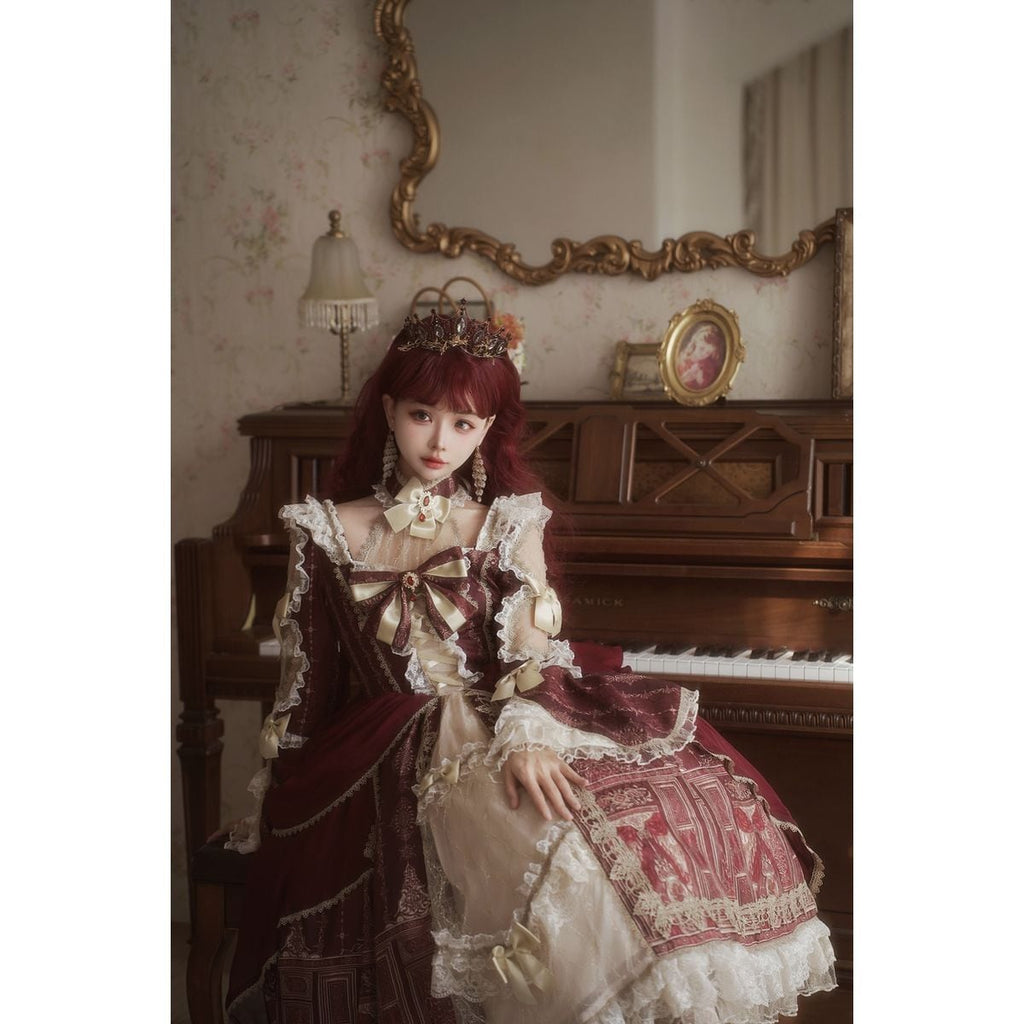 Elegant Baroque Inspired Dress