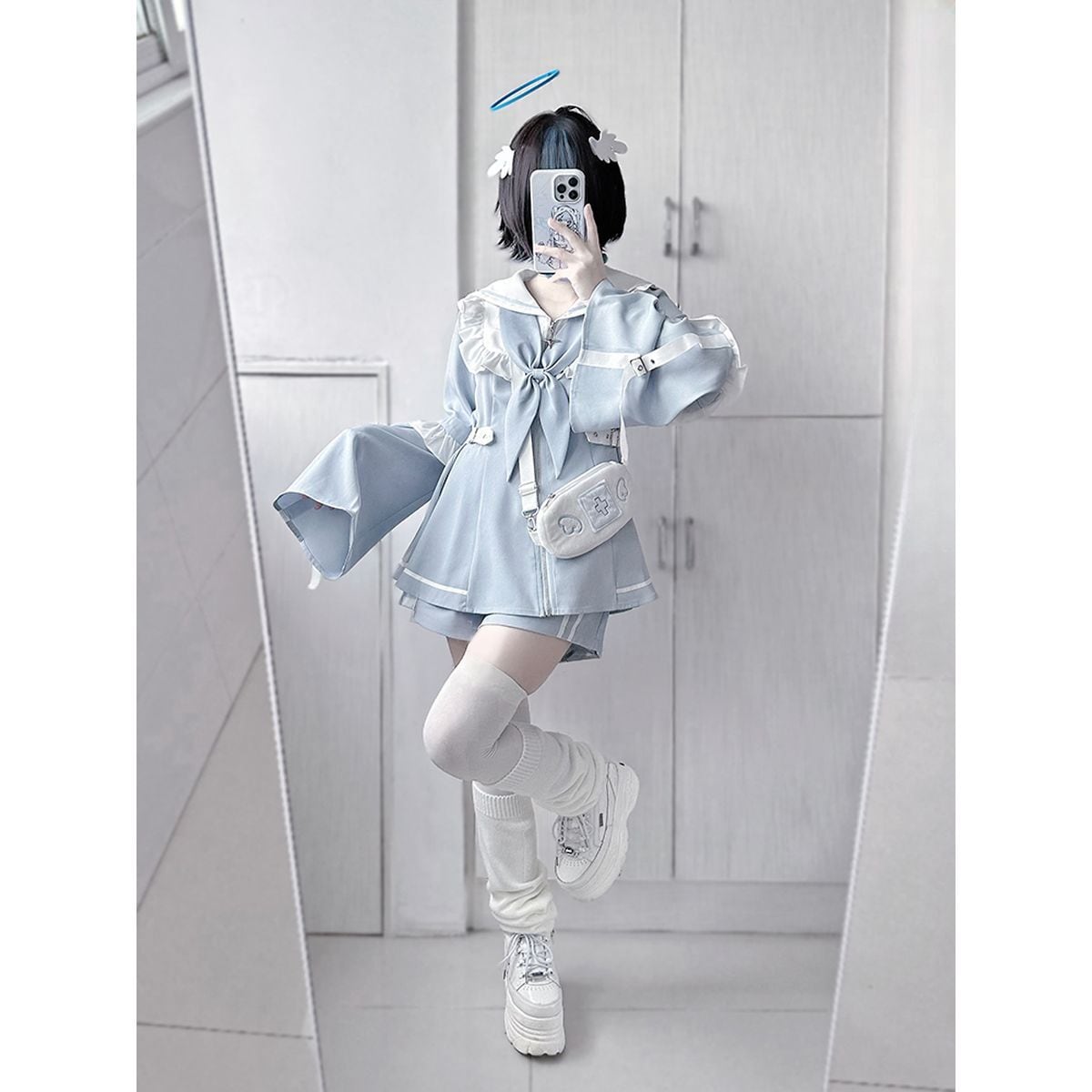 Subculture Angel Aesthetic Sleeve Ensemble