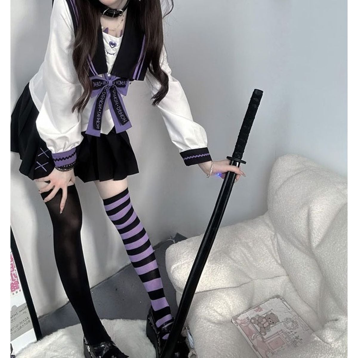 Angel and Devil Sailor Suit Set