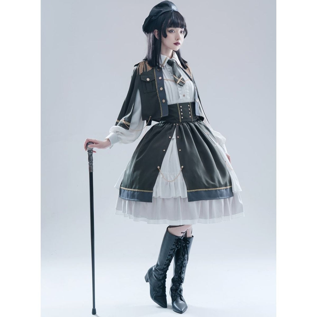 Girl Commander Military Lolita Set
