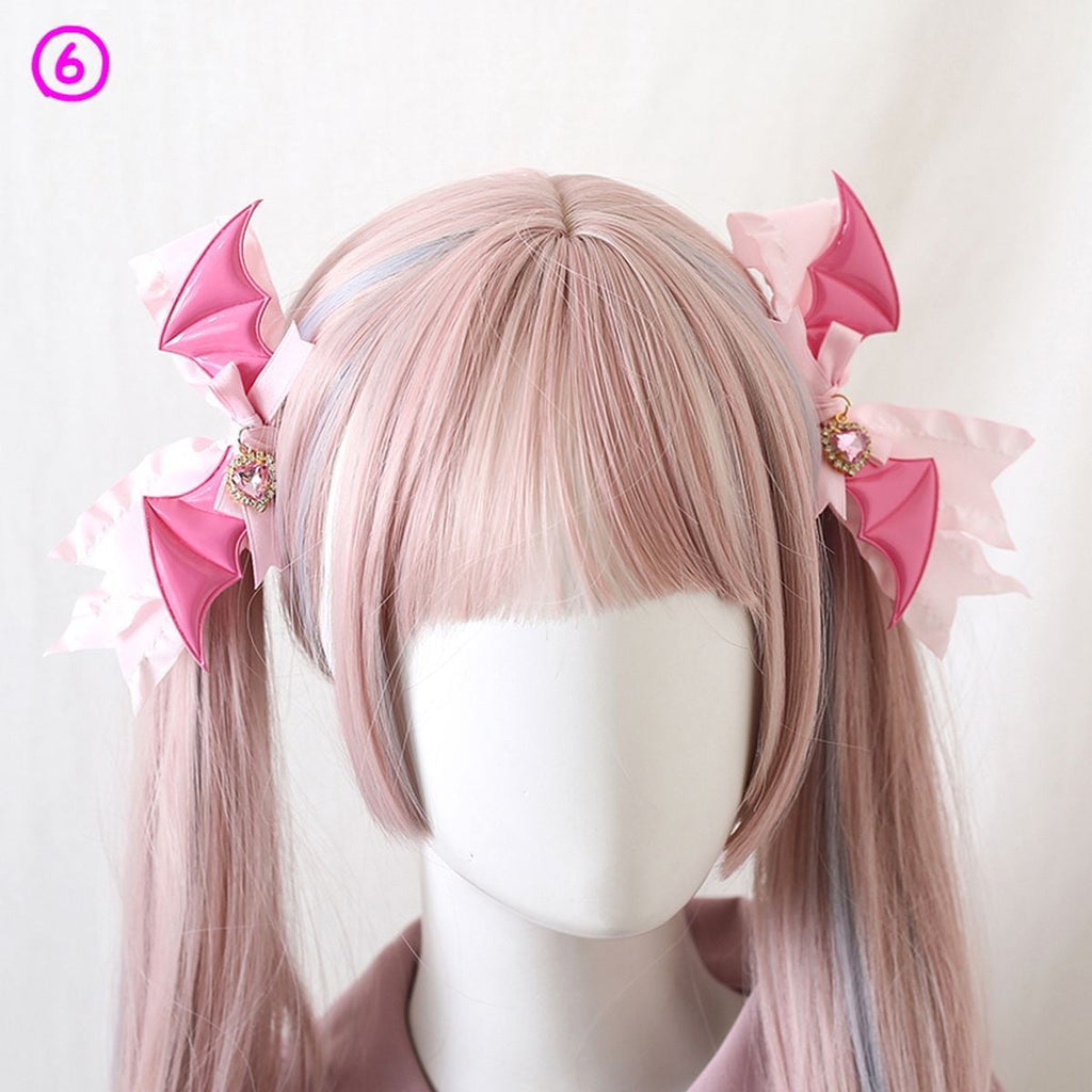 Little Devil Ribbon Hair Accessories