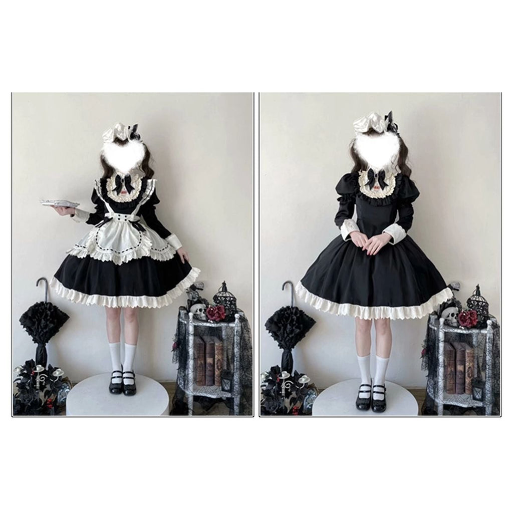 Frilled Victorian Cloud Maid Dress