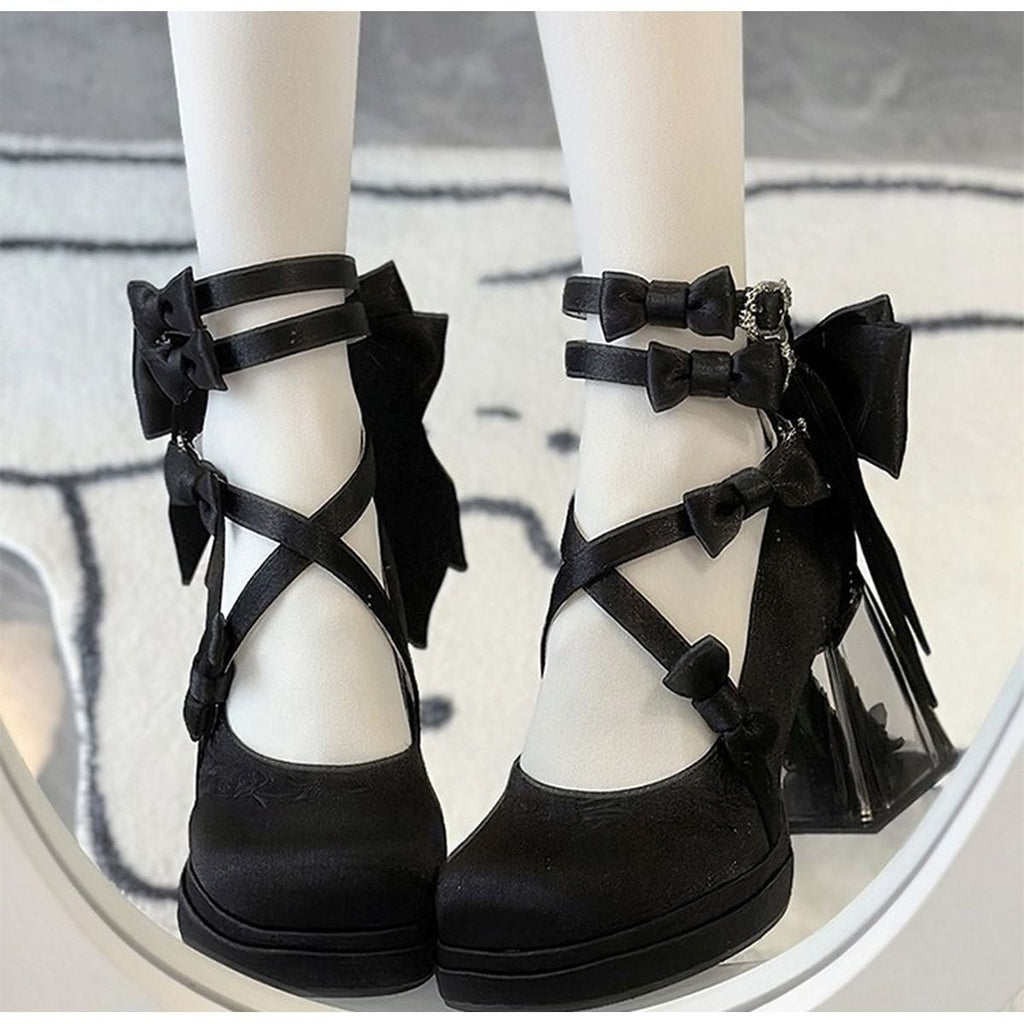 Elegant Flower Accent Pumps