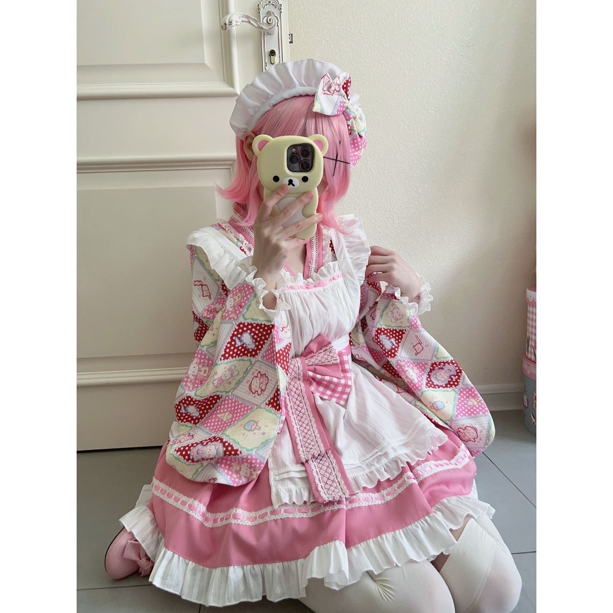 Japanese Style Frill Maid Outfit