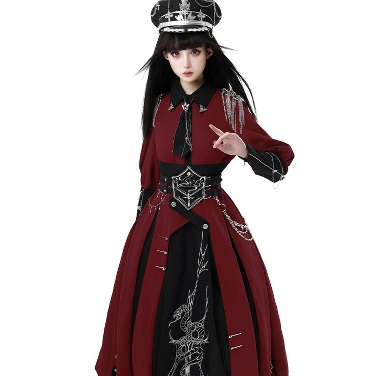 Regal Military Lolita Costume