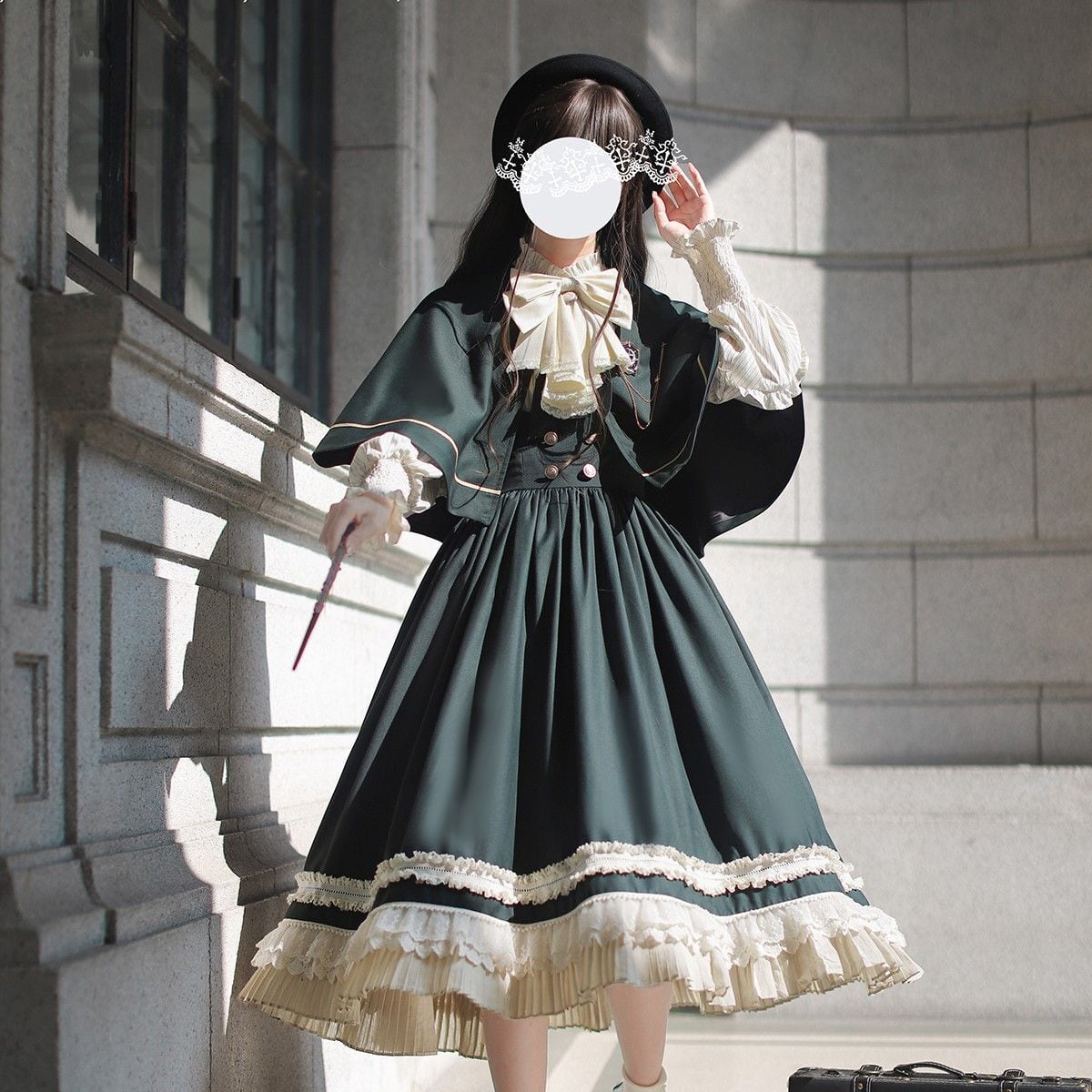 Elegant Magical Academy Cape Set